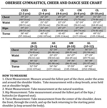 OBERSEE - O3GL020am - Girls Gymnastics Letard - Royal Band | Meio adulto