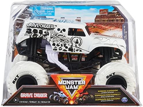 Monster Jam, caminhão oficial de monstro com sepultura oficial, veículo de coletor de coletor,