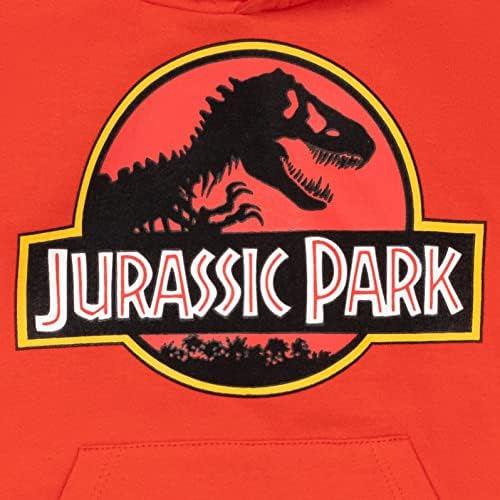 Jurassic Park Fleece Pullover Hoodie Logo Toddler para crianças grandes