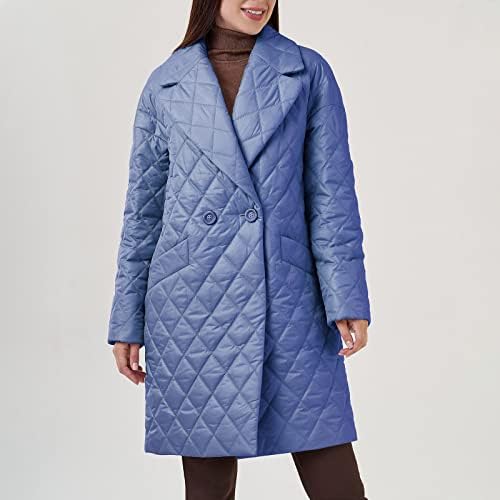 Bassain Casal de inverno, jaqueta de bobo de puffer à beira -mar para mulheres de manga comprida túnica legal