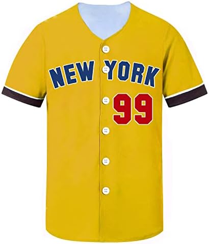 Tifiya Nova York 99/23 Jersey de beisebol impressa camisas de equipe de beisebol para homens/mulheres/jovens