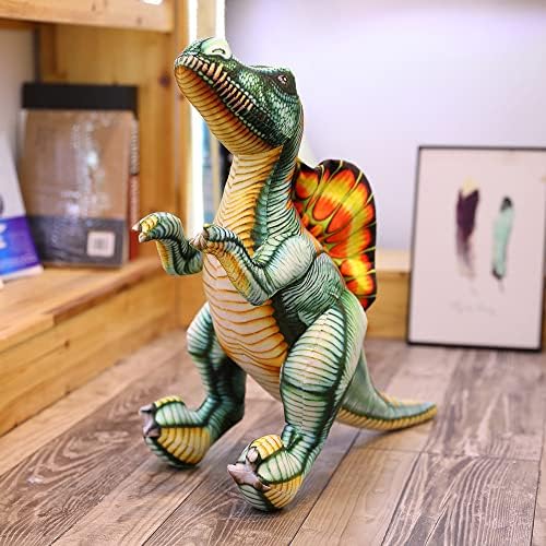Pangcangshu New Dinosaur Plush Toys de pelúcia recheada Dragon Dragon Spinosaurus Toys for Children Limpey Pillow