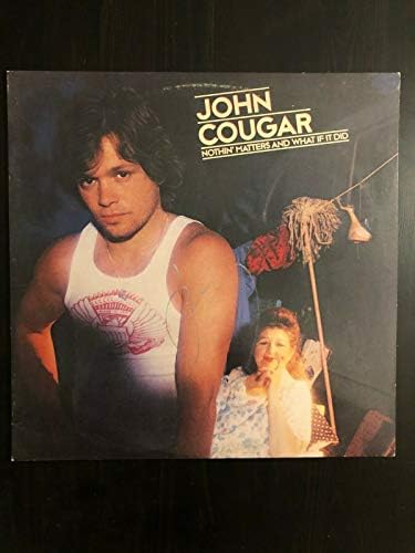 John Cougar Mellencamp assinado Autograph - Vinyl Album Record LP - Nothin Matters