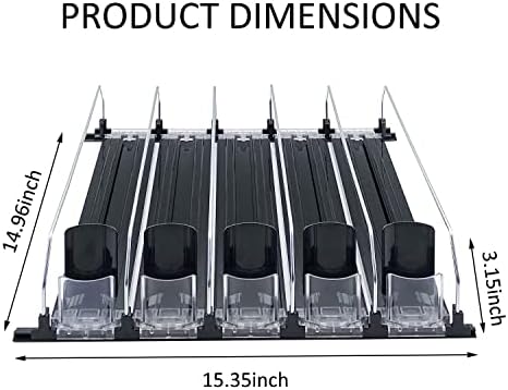 Soda CAN Organizer para Glide de Fusor Automático da Glide, 12 onças de 20 onças de 20 onças de 20