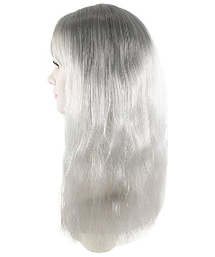 Wigs2You H-1773 peruca, franja diagonal, trança fina, longa, halloween, festa, peruca completa, original, peruca