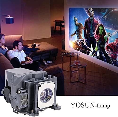 YOSUN V13H010L57 Lâmpada de projetor para Epson BrightLink 450WI 455WI Powerlite 450W 450WI 460 ELPLP57