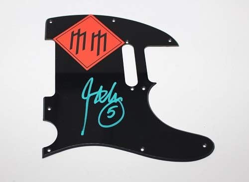 John 5 The Beautiful People assinado Autografado Fender Telecaster Electric Guitar Pickguard Loa