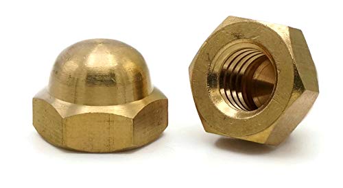 Cap Nuts Brass-7/16 -14 Qty-100