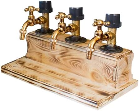 Pais Day Licor Alcool Whisky Wood Wood Dispenser Shape para jantar de festa