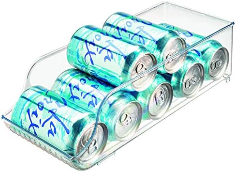 Idesignidididesign Reciclado Despensa de plástico e armazenamento de cozinha, 8 ”x 8” x 6 ”, garrafa