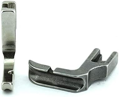 Cutex Pipagem esquerda e o pé direito do pé da peça compatível com o número 12435R para máquina de costura industrial