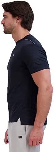 Russell Athletic Mens DRI-Power Flow Shorve Sleeve Performance DiDe Dides Tee
