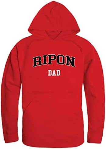 W Republic Ripon College Red Hawks Papai de Fleece Hoodie Sweworkshirts