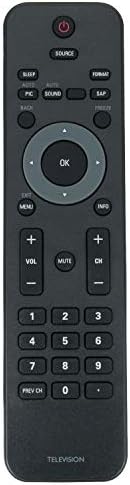 Beyution New TV Remote for Philips TV 32PFL3504D/F7 19PFL3504D 32PFL3514D 22PFL3504 32PFL3504D/F7 19PFL3504D/F7