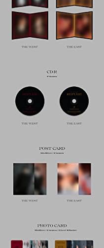 Astro Moonbin e Sanha Refuge 2nd Mini Álbum The West Versão CD+1p Poster+80p Photobook+1p Stand Photo+1p