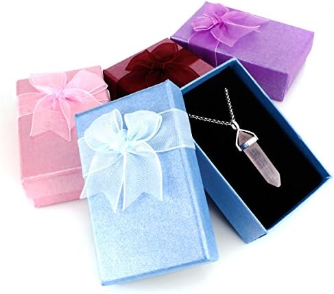 Colares de cristal de Beadnova para mulheres pingentes de cristal colar para pedra preciosa para a energia