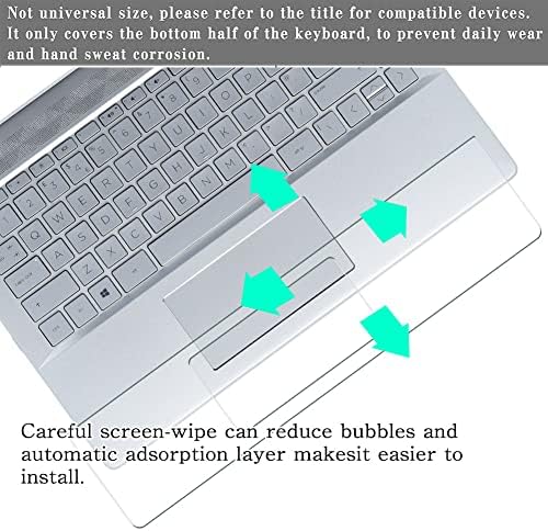 Protetor de filme de pacote Puccy 2, compatível com Toshiba Dynabook GZ/HVL 13.3 Laptop TPU teclado Touchpad
