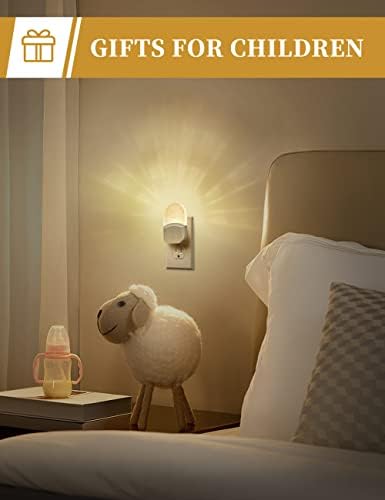 Doresshop LED Night Light, Baby Night Light [4 pacote], conecte a luz noturna com o crepúsculo automático
