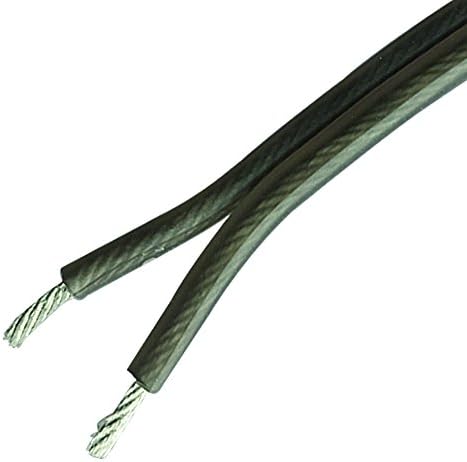 Stinger shw510g Hyper Twisted Wire Wire 50ft 10 quitages fosco cinza, cinza
