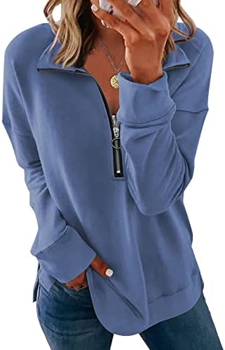 Shewin feminino com zíper de capuzes de capuz de manga longa com capuz de luvas compridas com capuz com bolso com bolso