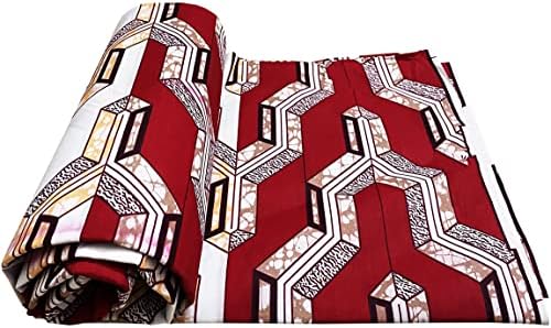 Vkceeool Africano Ankara Fabric Kente Fabric Kente Dashiki Tribal Fabric