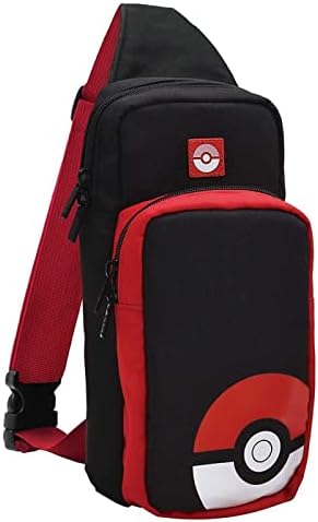 Bolsa de viagem NC, acessórios de console, nylon impermeável portátil portátil de um ombro de peito Backpack de armazenamento de bolsa lateral, adequado para Nintendo Switch, masculino, meninos 3