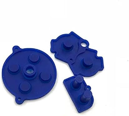 Moudoauer 5pcs 6 cores aleatoriamente macio de silicone gamepads botões de borracha almofadas condutivas