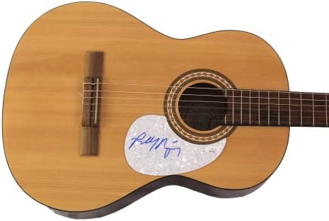 Robby Krieger assinou autógrafo em tamanho grande violão com James Spence Authentication JSA