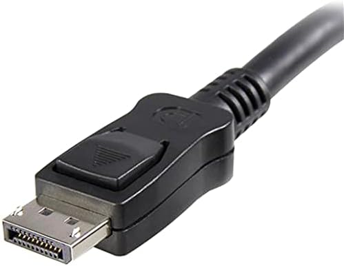Startech.com 0,5m Cabo de DisplayPort 1.2 de 0,5m com travas m/m - DisplayPort 4K com suporte