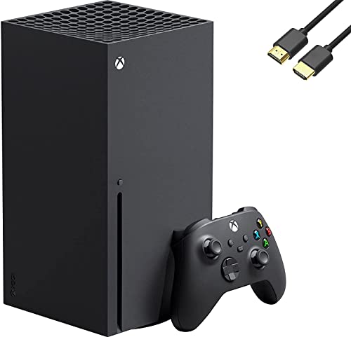 A mais nova série Microsoft Xbox X 1TB - compatível com milhares de jogos, os jogos 4K rápidos e verdadeiros, HDMI ultra alta, desempenho de ajuste fino com o negócio HDMI
