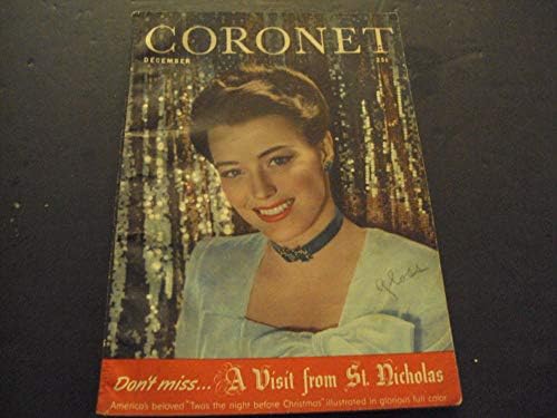 Coronet Magazine Dez 1945 Uma visita de St. Nicholas