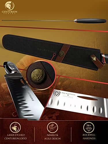 Faca de Chef Dalstrong - Série de 8 polegadas - Centurion - G10 Handle Kitchen Kitchen Kitchen com fatia e faca