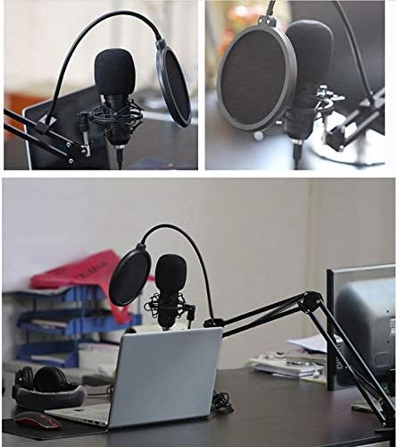 Microfone novo Live Som Som Card Set trocador de voz Multifuncional Interface de áudio USB Mic de volume inteligente