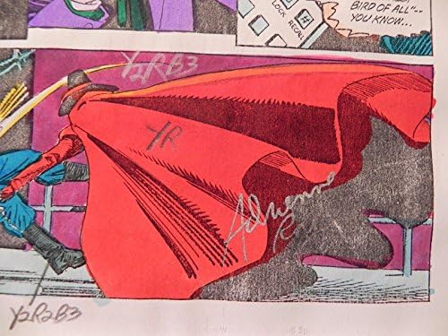 Batman Shadow of the Bat, Last Arkham Production Art assinou A. Roy com Coa Pg.25