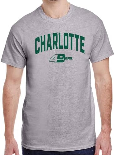 J2 Sport University of North Carolina Charlotte 49ers camisa - tee unissex da NCAA