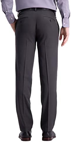 Haggar Men's Cool 18 Pro Straight Fit Front Front Superflex Waudand Pant