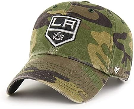 '47 NHL Camo Limpe o chapéu ajustável, o tamanho adulto se encaixa em todos