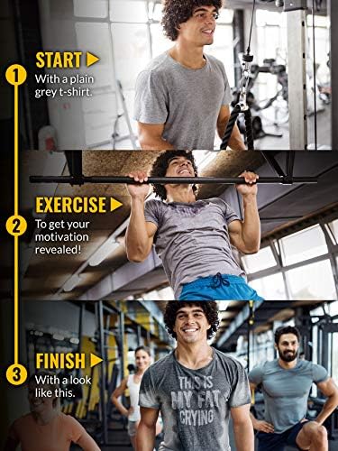 A Actizio Men's Workout Shirt Sweat ativou o exercício motivacional da academia Wicking Fitness - esta