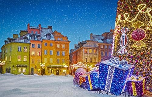 LHJOYSP Puzzels 1000 Piece City Christmas Varsóvia, Polônia 75x50cm