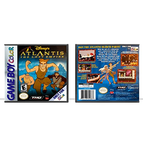 Atlantis: O Império Perdido | Game Boy Color - Caso do jogo apenas - sem jogo