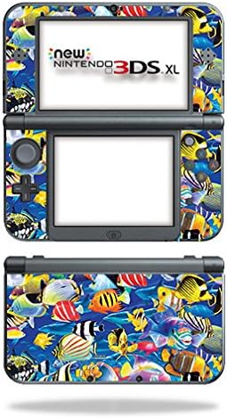 MightySkins Skin Compatível com Nintendo 3DS XL - Peixe tropical | Tampa protetora, durável e exclusiva do encomendamento de vinil | Fácil de aplicar, remover e alterar estilos | Feito nos Estados Unidos