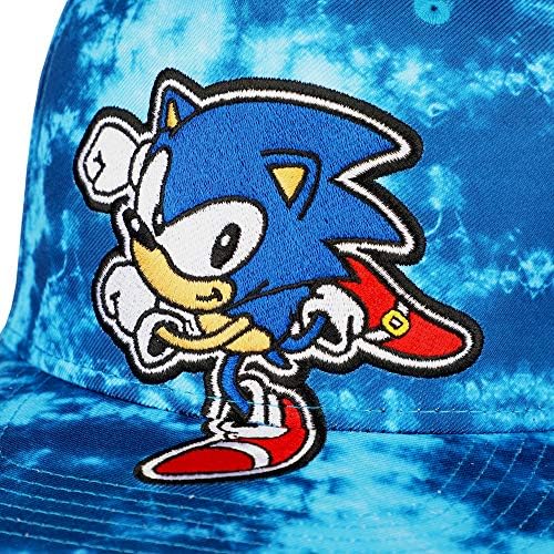 Bioworld Youth Sonic the Hedgehog tie-dye snapback chapéu