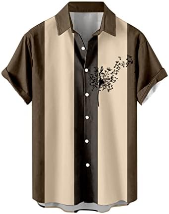 Sortos de manga curta de xiloccer masculino de manga curta Menina de manga curta Men camisa casual camisetas de corrida de botão de trabalho