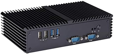 KITOP KIOSK MINI PC MI5005C5 Intel Core i3-5005U, 2GHz AES-NI, Mini PC sem ventilador LAN Dual LAN com porta