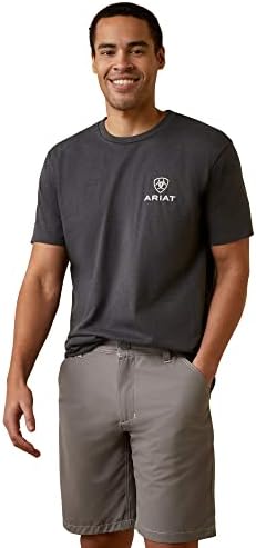 Camiseta do Ariat Men's Offset Circle