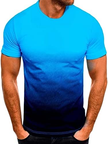 Masculino de manga curta camiseta de treino leve elegante e elegante muscle camise