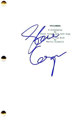 Steve Coogan assinado Autograph - Philomenia Full Movie Script - Stan & Ollie, Tropic Thunder, o que Maisie sabia, a aparência do amor, a imagem cuspida, um pau e uma história, a viagem, a viagem à Itália, a viagem à Espanha