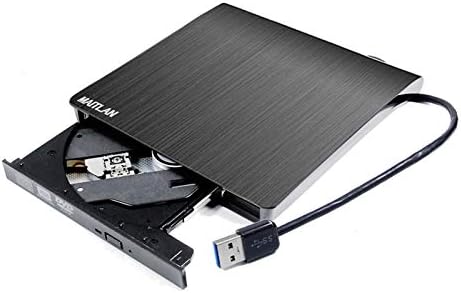 Nova unidade óptica de CD de DVD externo de DVD USB 3.0, para HP Envy X360 13 17 13T 17T ProBook 450 G6