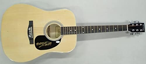 Tony Hadley assinou a mão autografada de guitarra pop spandau balé JSA AA53690