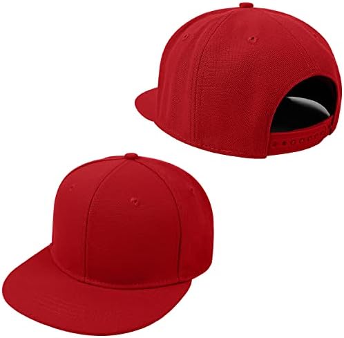 Chapéus clássicos do Snapback para homens e mulheres - Hip Hop Hop Hats de Bill Flat Bill Tamanho
